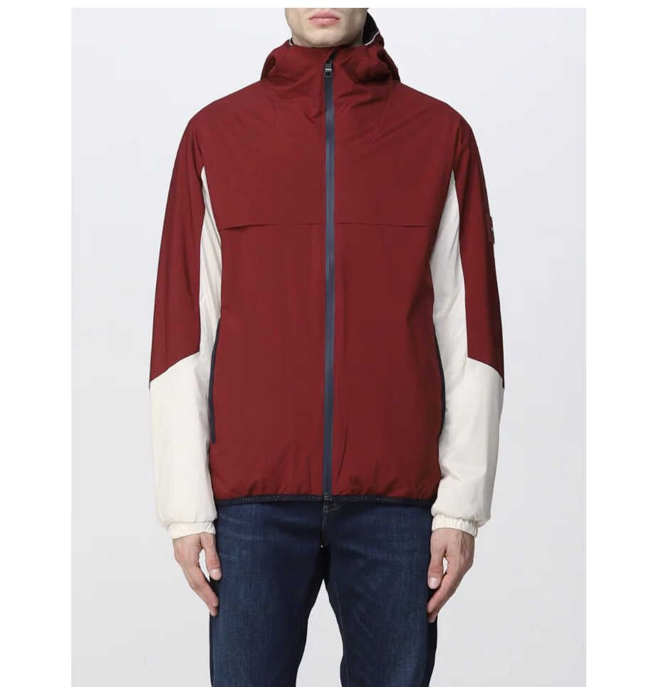 Tommy Hilfiger Herren Tech Hooded Jacket Kapuzenjacke rot in XL für 54,95€ statt 80€
