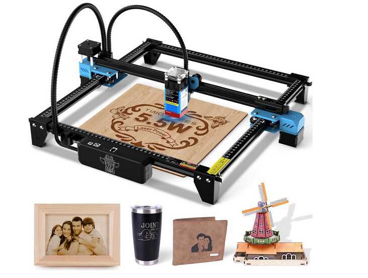 Twotrees TTS 55 Pro 5,5W Laser Graviermaschine   169,99€ statt 199€