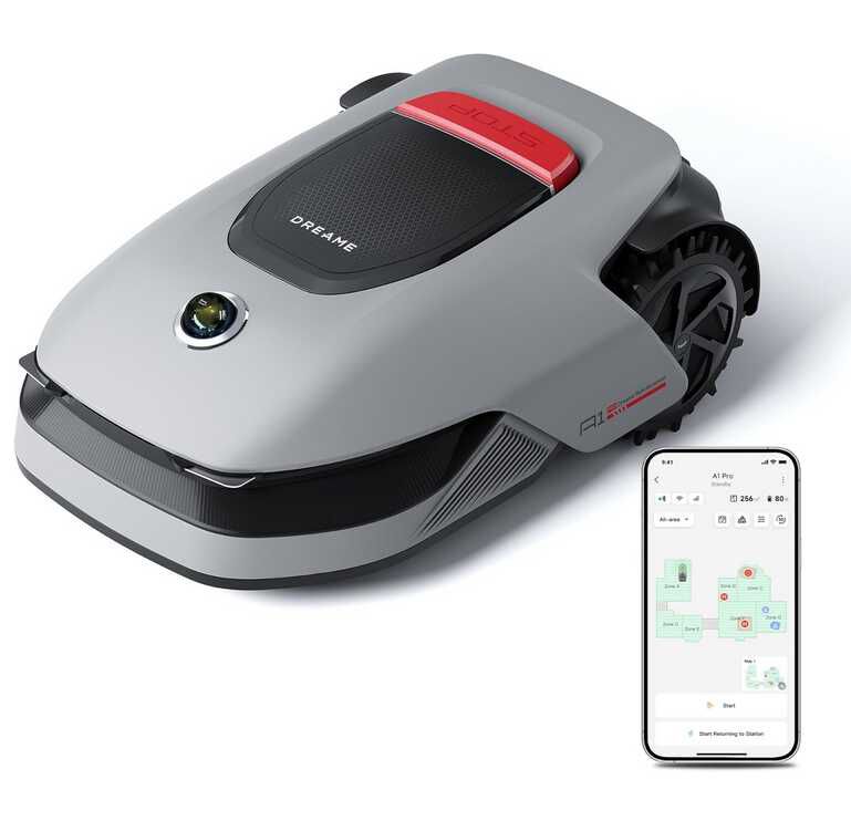 dreame Mähroboter A1 Pro ohne Begrenzungskabel   769,50€ statt 999€