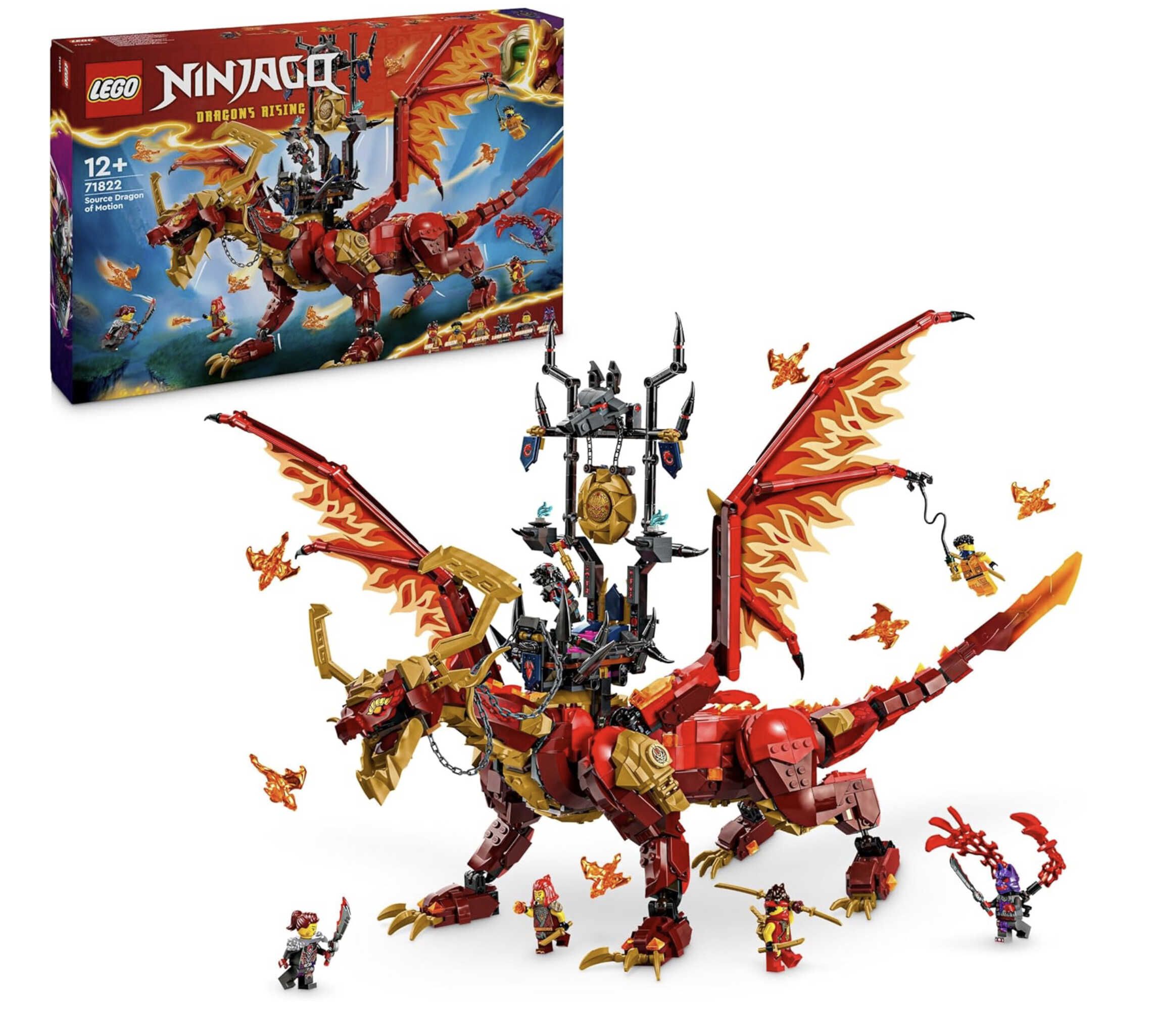 LEGO Ninjago - Quelldrache der Bewegung (71822) für 89,63€ statt 106,13€ LEGO Ninjago Quelldrache der Bewegung (71822) für 89,63€ statt 106,13€