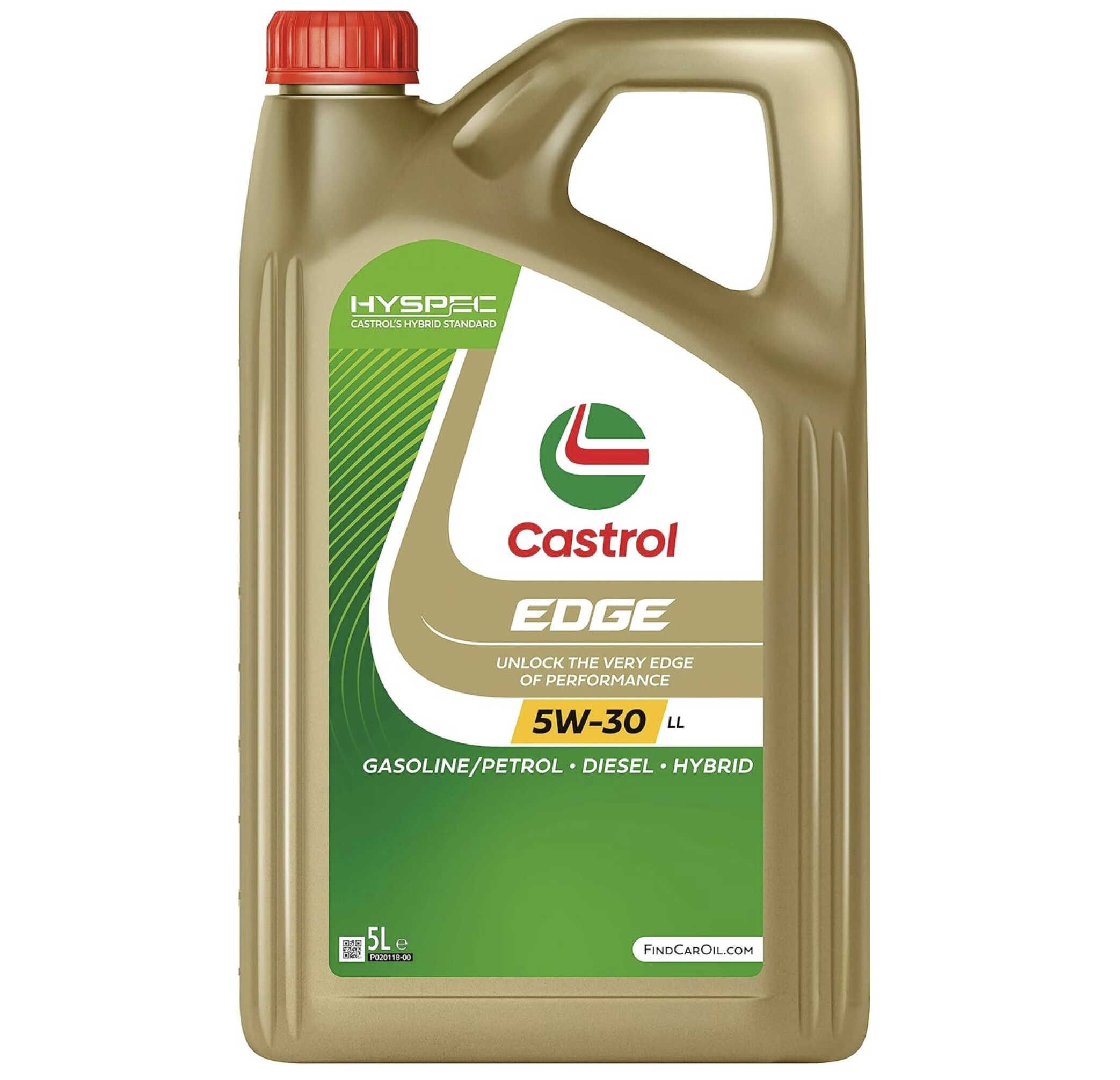 Castrol EDGE 5W 30 LL Longlife Motoröl, 5L für 38,05€ statt 46,26€