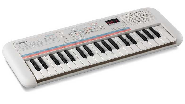 Yamaha Remie PSS E30 Mini Keyboard, weiß   46,99€ statt 55€