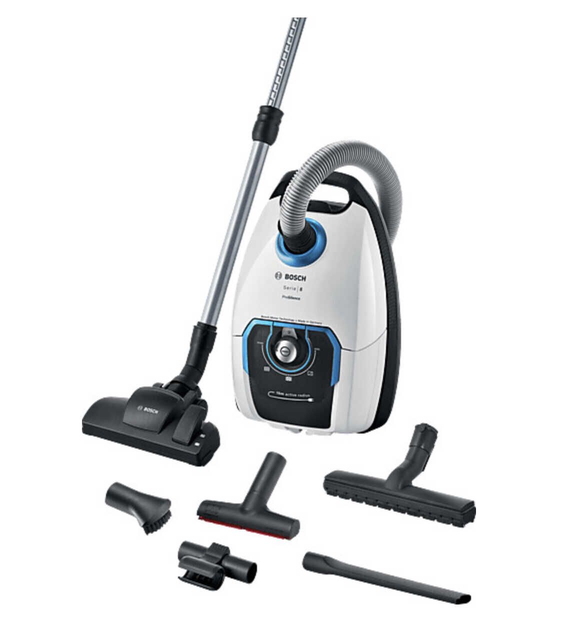 BOSCH BGB75XSIL Serie 8 ProSilence Staubsauger für 143,10€ statt 169,85€