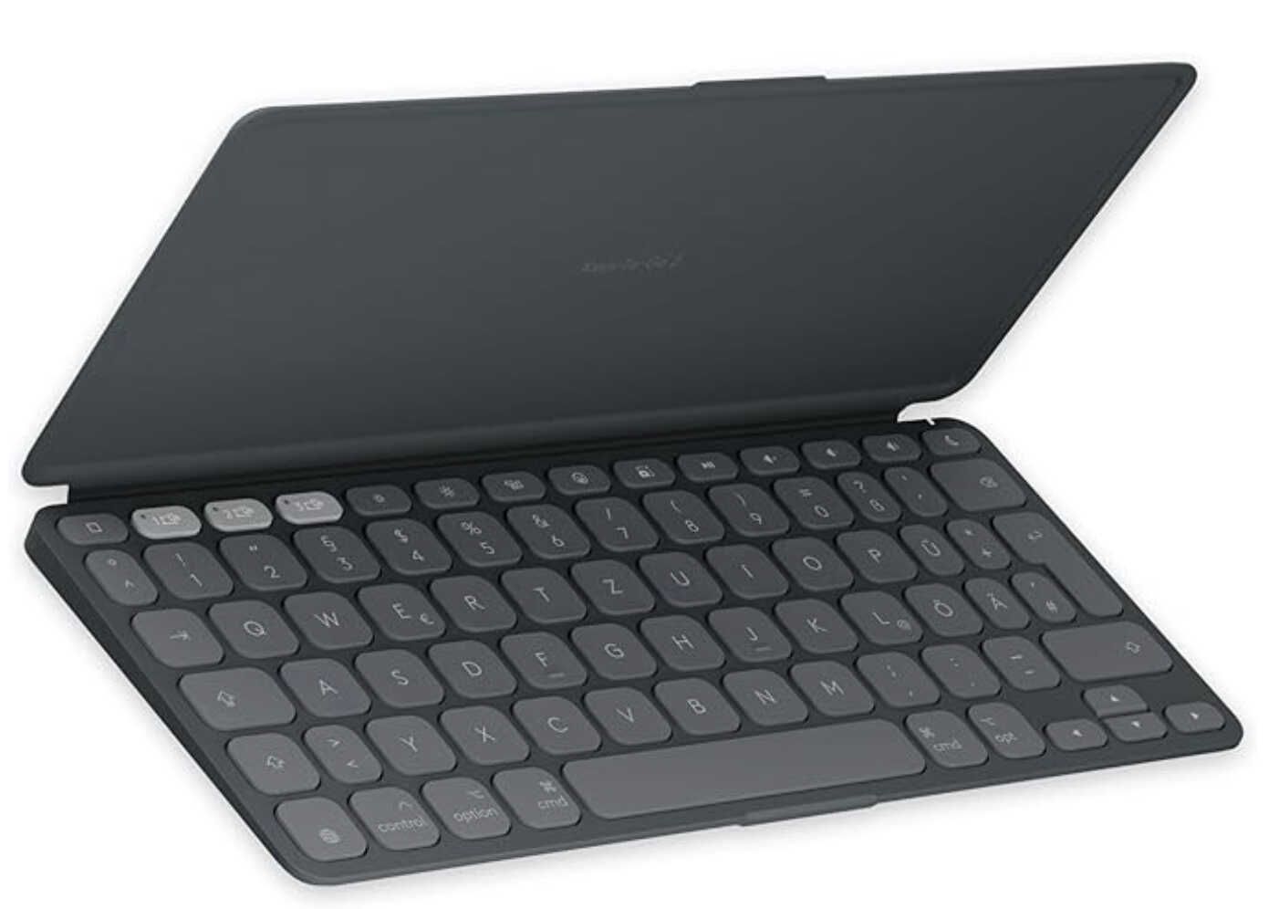 Logitech Keys To Go 2, mobile kabellose Tastatur für iPad für 59,98€ statt 65,69€