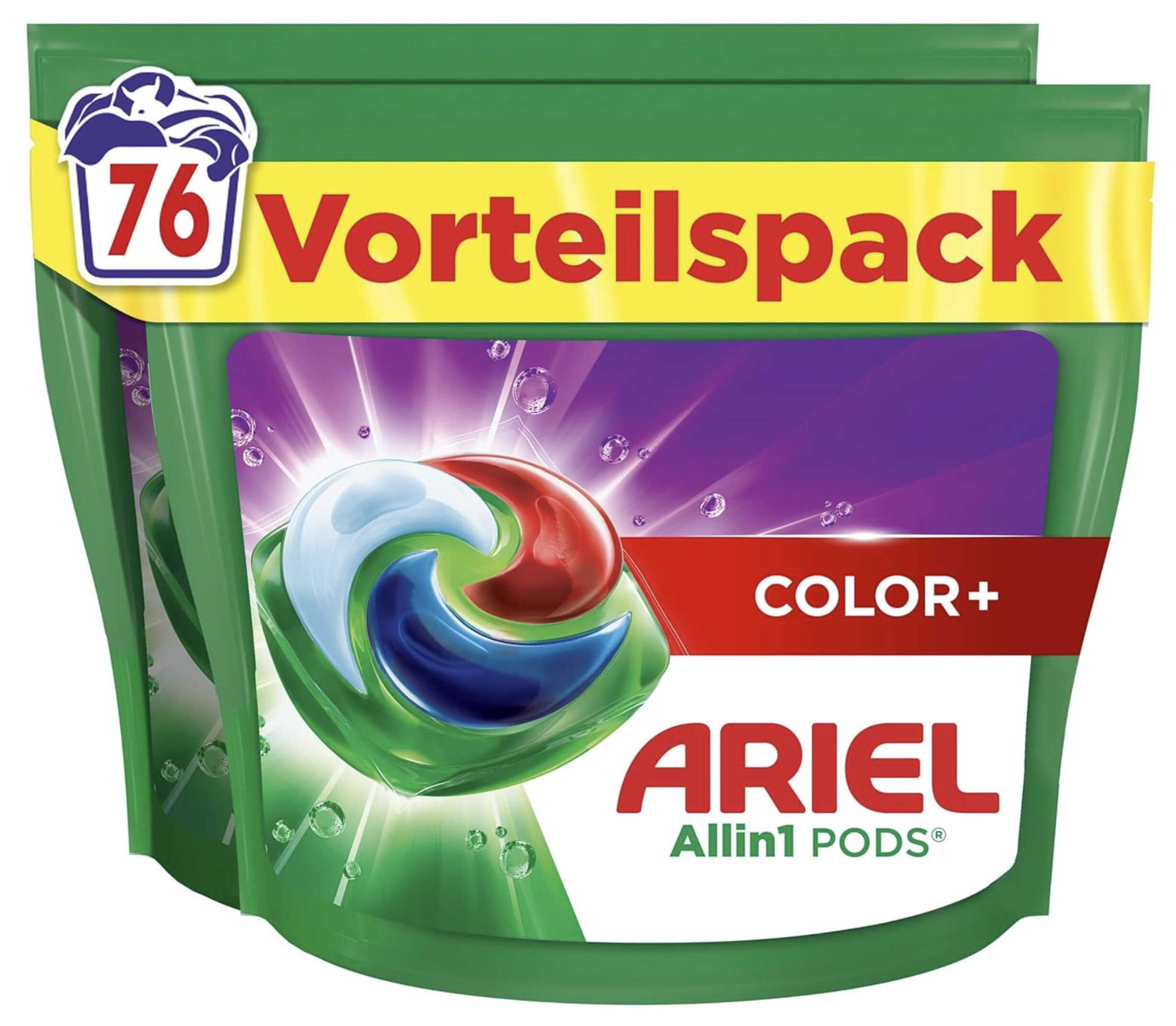 76 WL Ariel Waschmittel Pods All in 1 für 17,04€ statt 24,99€