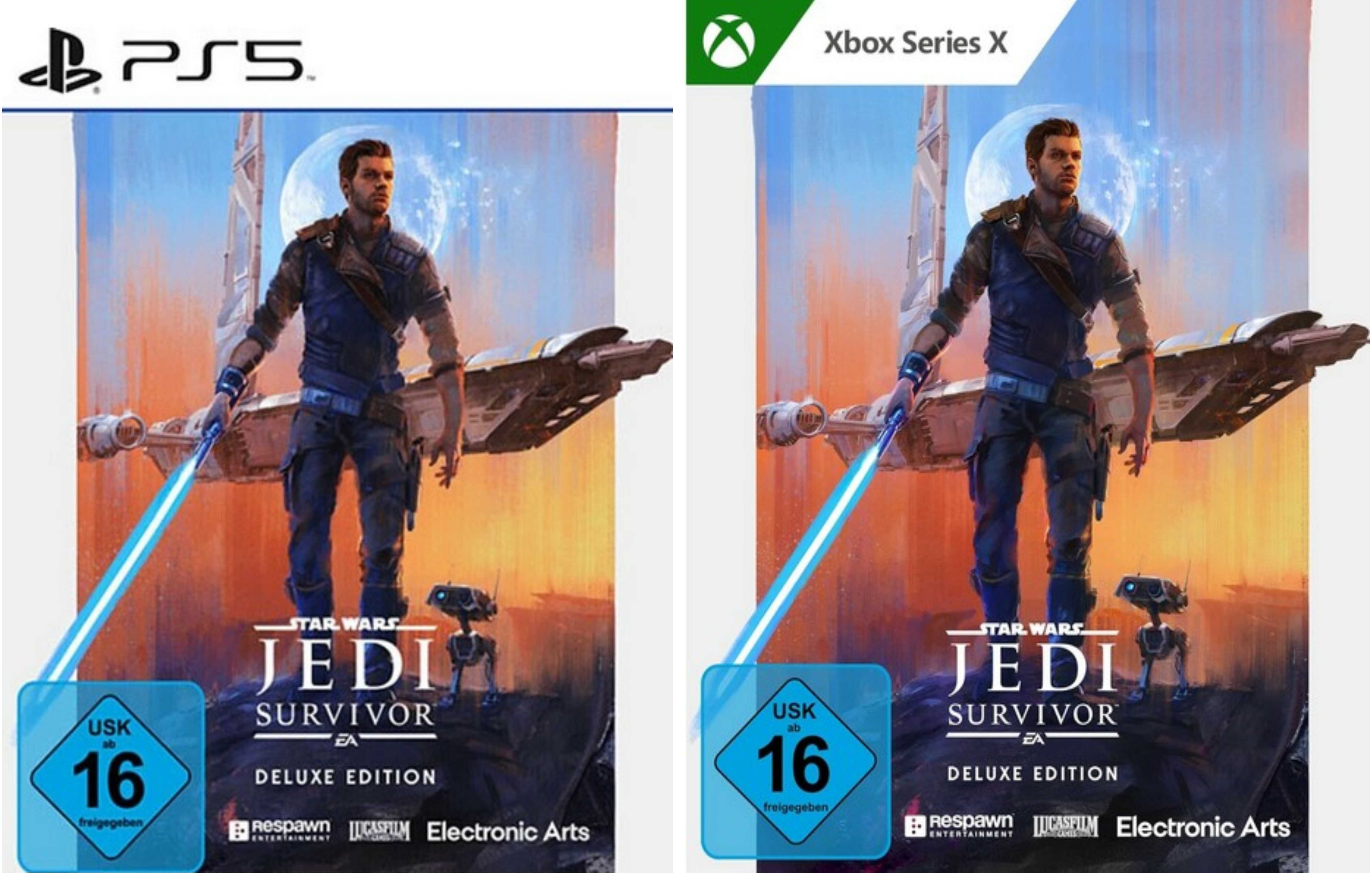 Star Wars Jedi: Survivor Deluxe Edition | (Xbox) 49,76€ statt 61,16€ | (PlayStation) 49,99€ statt 69,94€