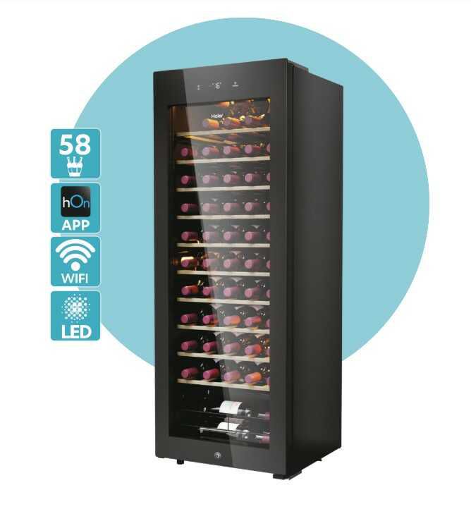 Haier HWS58GGH1 Weinkühlschrank (bis zu 58 Flaschen) für 363,99€ statt 417,99€ Haier HWS58GGH1 Weinkühlschrank (bis zu 58 Flaschen) für 363,99€ statt 417,99€