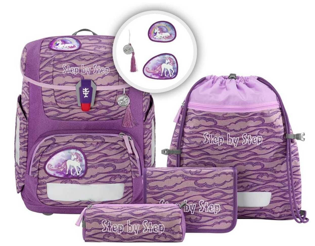 Step by Step Schulranzen Set Circle „Lovely Unicorn Nuala“ 5 teilig   99€ statt 139,99€
