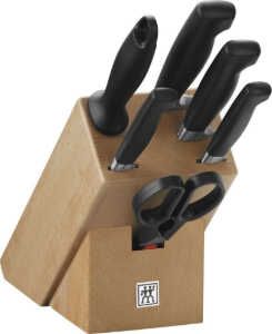 ZWILLING Vier Sterne Messerblock natur 7-tlg. für 119,25€ statt 166,32€ ZWILLING Vier Sterne Messerblock natur 7 tlg. für 119,25€ statt 166,32€