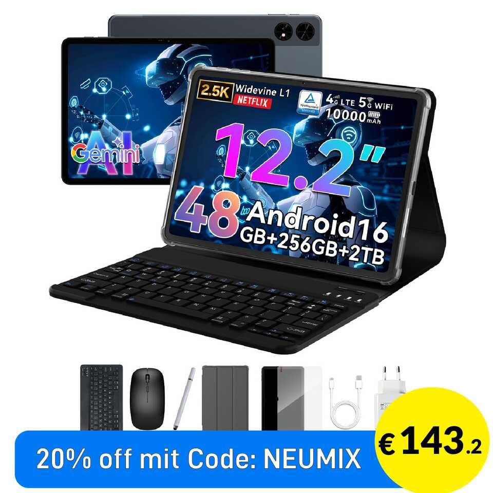 TABWEE T60   12 Tab mit SIM Slot