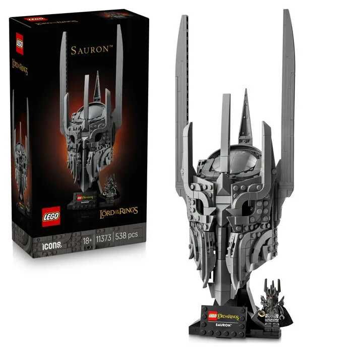 Lego Icons 11373 Der Herr der Ringe: Saurons Helm 42,98€ statt 51,39€