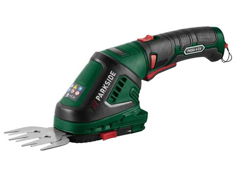 PARKSIDE 4V Akku Gras  und Strauchschere »PGSA 4 C4«, mit Ladegerät, USB C 15,94€ statt 25,94€