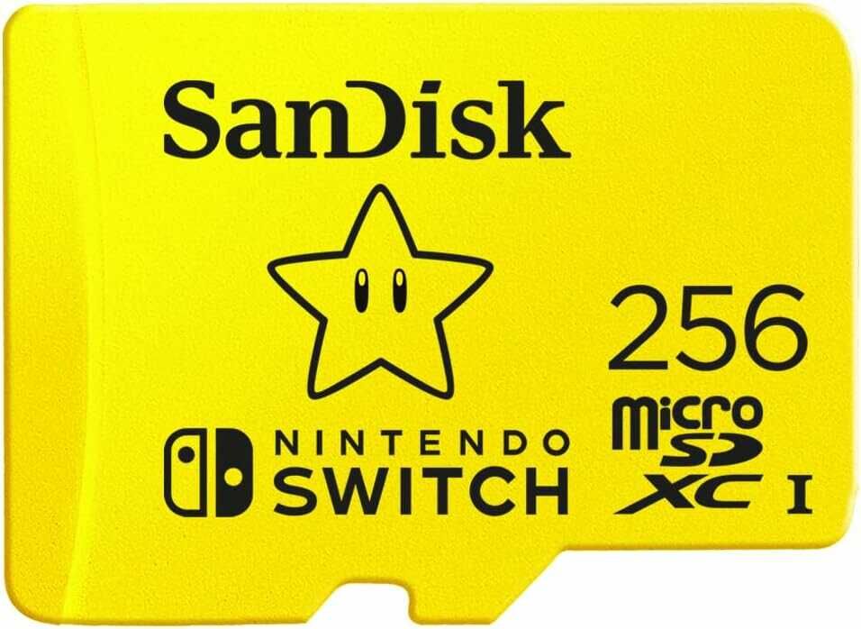 SanDisk microSDXC UHS-I Speicherkarte für Nintendo Switch 256 GB 33,99€ statt 40€ SanDisk microSDXC UHS I Speicherkarte für Nintendo Switch 256 GB 33,99€ statt 40€