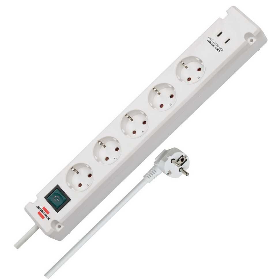 [Prime] Brennenstuhl Bremounta Steckdosenleiste 5 Fach mit USB C   18,98€ statt 22,54€