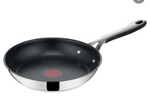 Jamie Oliver by Tefal Edelstahl Pfanne 24 cm  19,99€ statt 35,25€