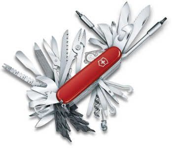 Victorinox Swiss Champ XXL Taschenmesser, 91 mm, rot für 227,37€ statt 277,48€