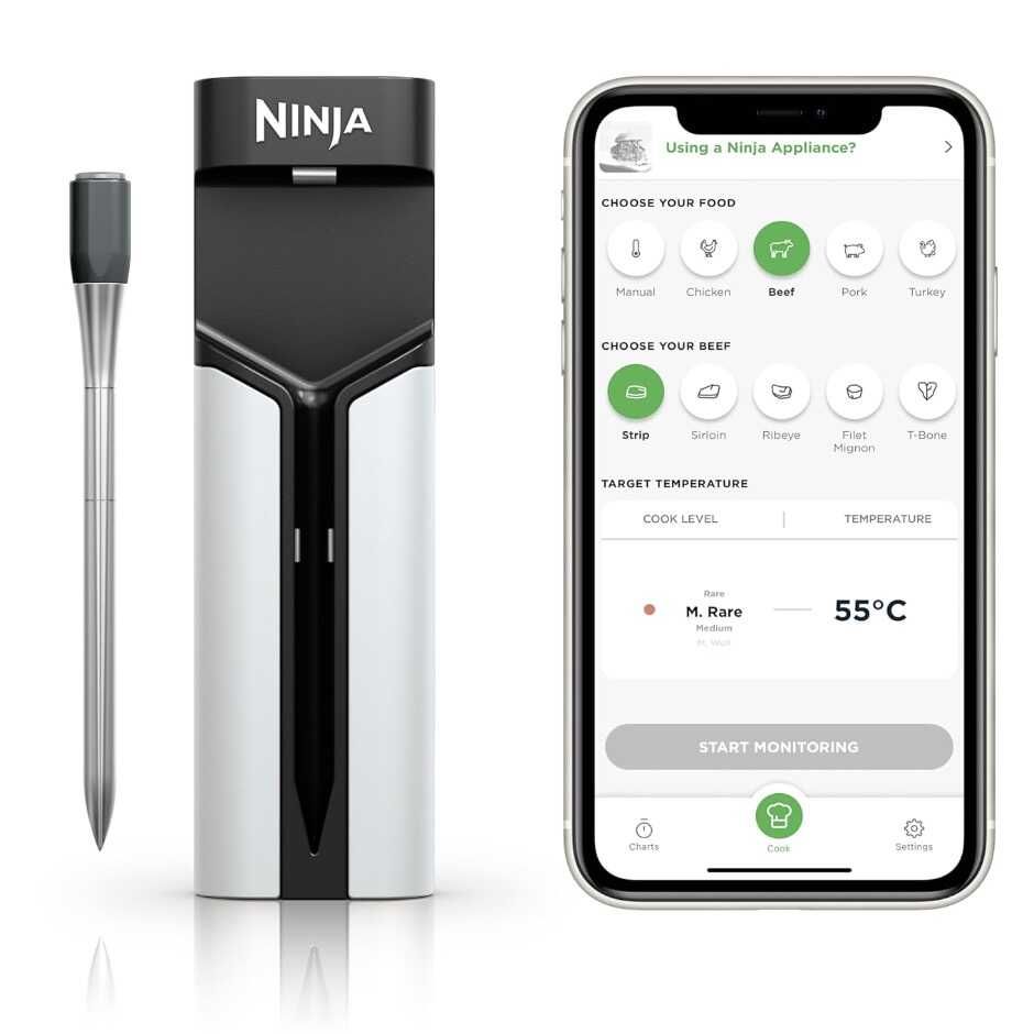 Ninja ProChef Kabelloser Temperaturfühler für 69,99€ (statt 75€) Ninja ProChef Kabelloser Temperaturfühler für 69,99€ (statt 75€)