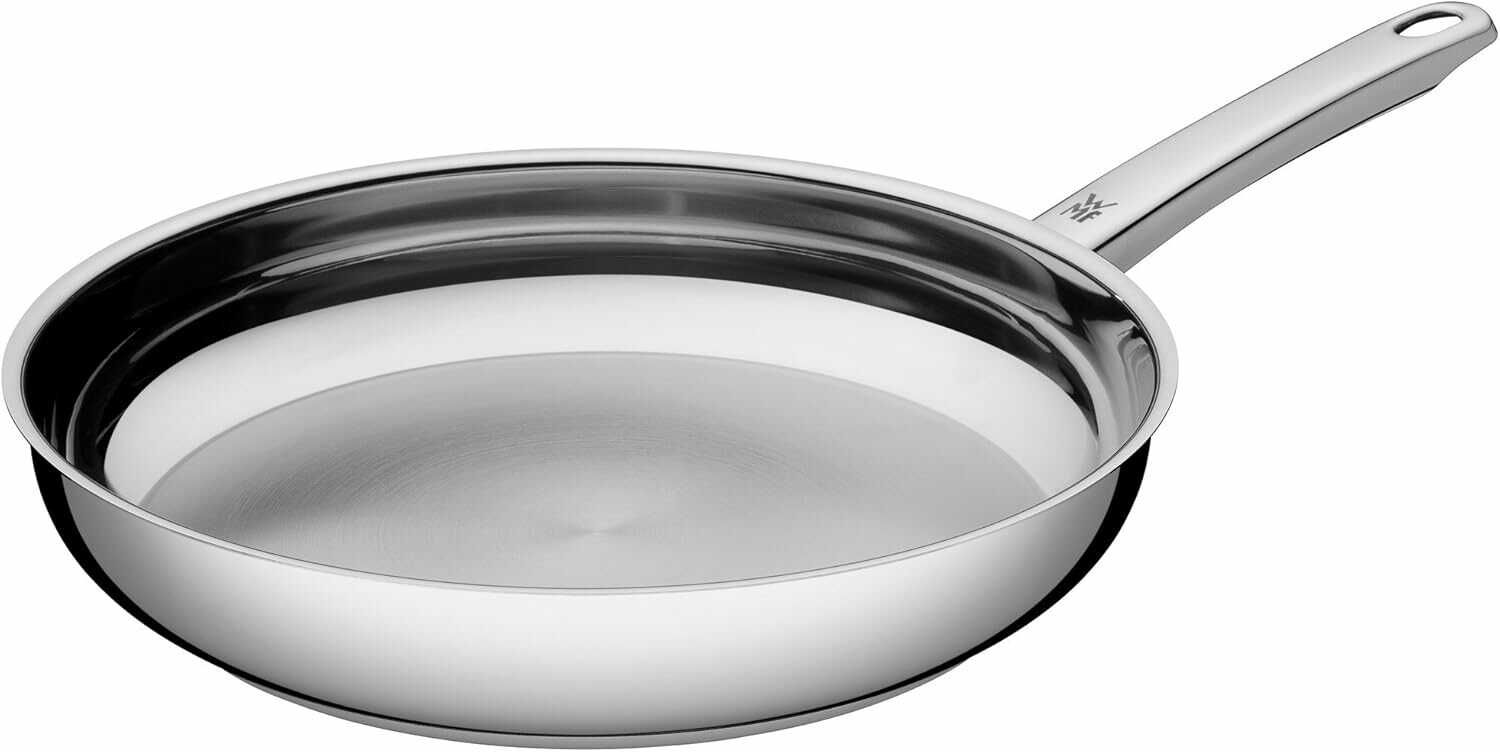 WMF Profi Bratpfanne 28 cm, Edelstahlpfanne unbeschichtet 35,59€ statt 44,90€