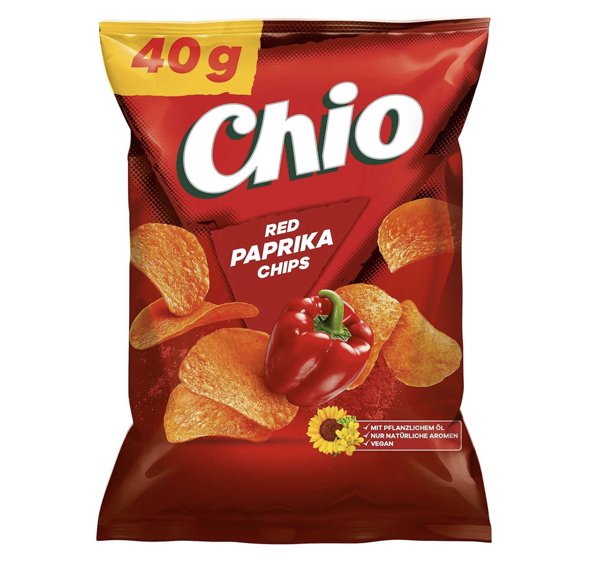 12x 40g Chio Chips Red Paprika für 8,32€ statt 14,98€