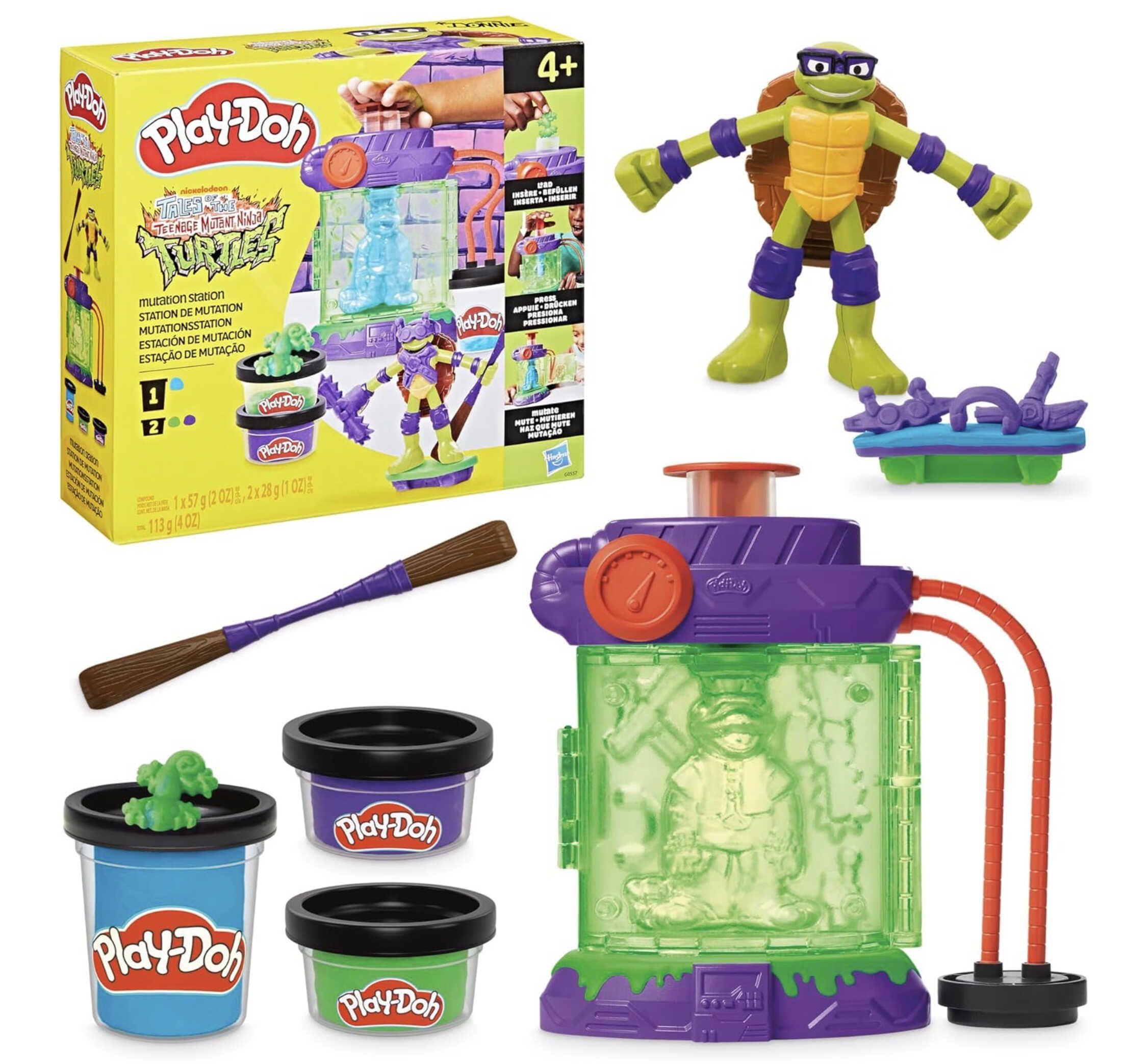 Play-Doh Teenage Mutant Ninja Turtles Mutationsstation Spielset für 6,70€ statt 12,99€ Play Doh Teenage Mutant Ninja Turtles Mutationsstation Spielset für 6,70€ statt 12,99€