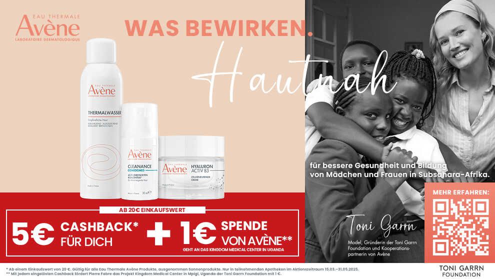 5,00€ Cashback Eau Thermale Avène