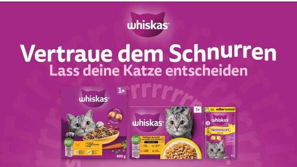 € 5,00 Cashback Whiskas Katzennahrung