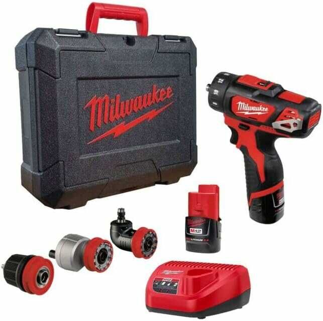 Milwaukee M12 4 in 1 Bohrschrauber Set 278,35€ statt 421,68€