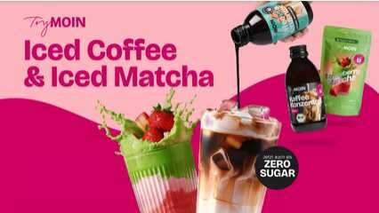 2€ Cashback beim Kauf von einem Kaffeekonzentrat oder einem Beutel Matcha von TryMOIN