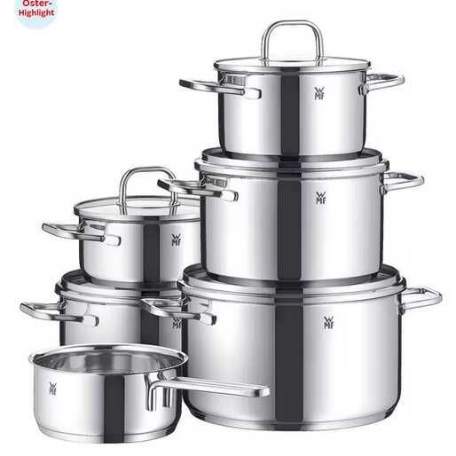 WMF 11tlg Topf Set (6x Töpfe) Inspiration Induktion 99,99€ statt 149,90€