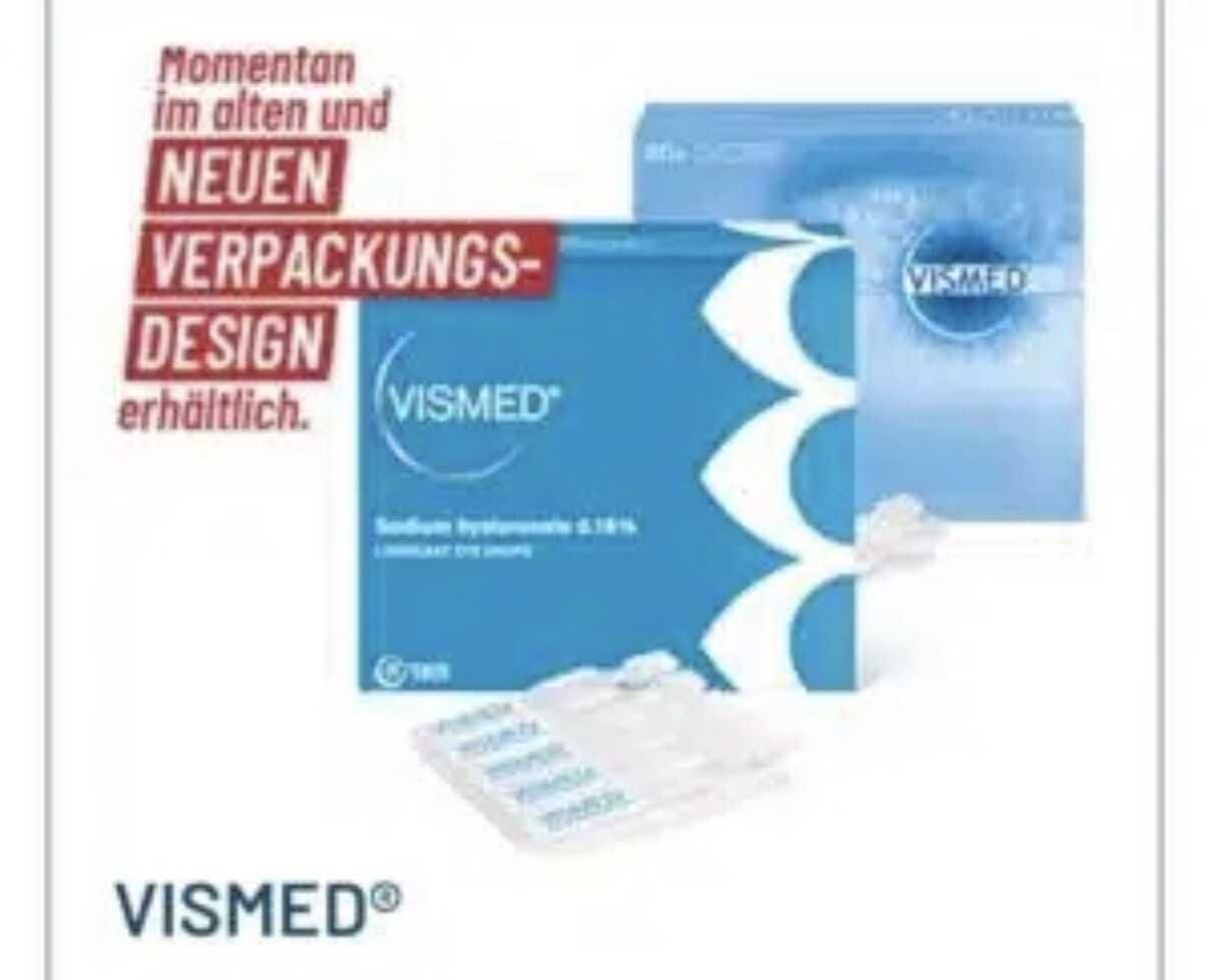 Gratis Vismed Augentropfen Probenpaket Gratis Vismed Augentropfen Probenpaket