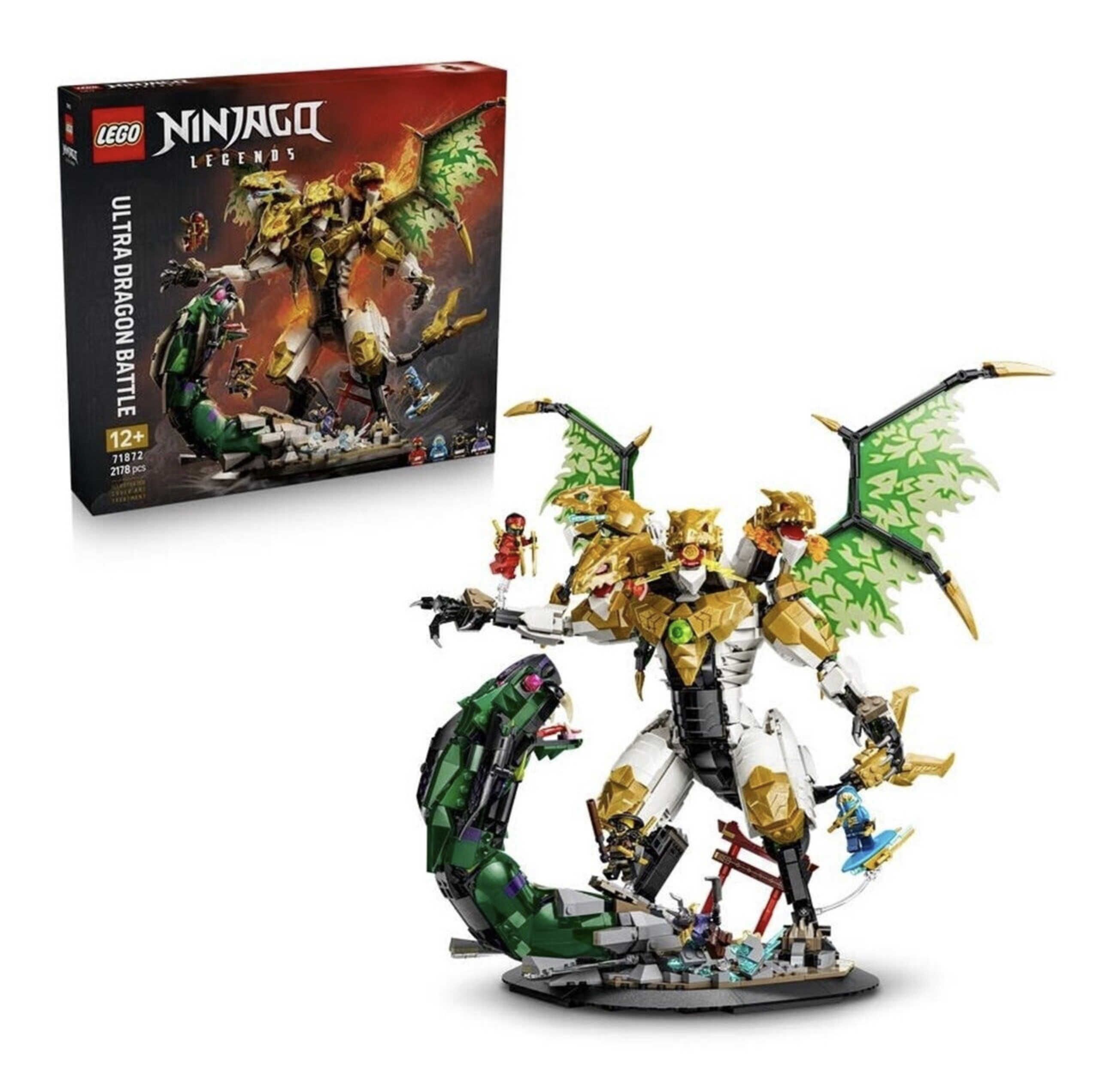 LEGO Ninjago - Duell mit dem Ultradrachen (71872) für 126,39€ statt 143,35€ LEGO Ninjago Duell mit dem Ultradrachen (71872) für 126,39€ statt 143,35€