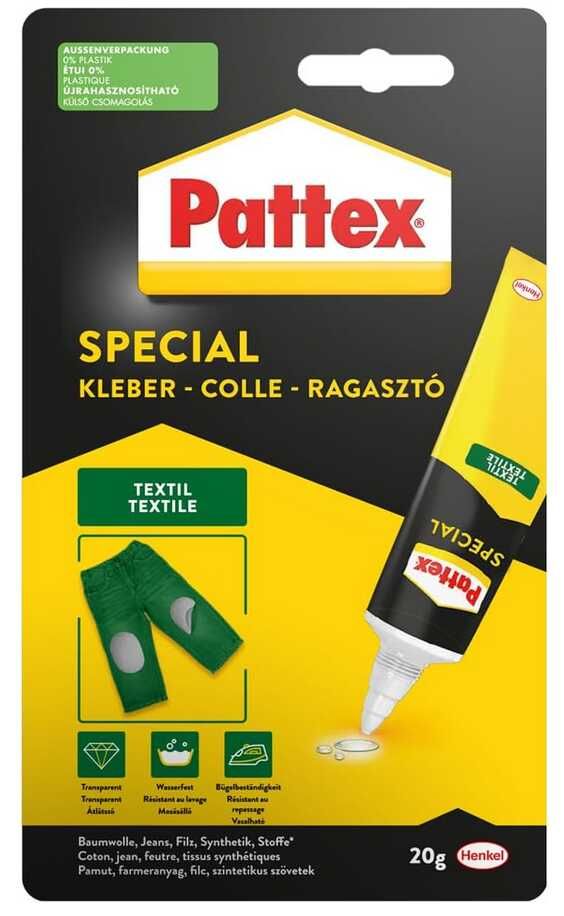 [Prime Spar Abo] Pattex Spezialkleber Textil 20g   3,77€ statt 6,49€