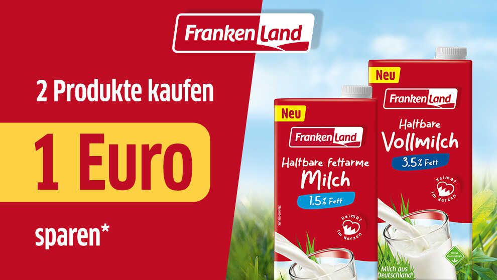 1,00€ Cashback Frankenland H Milch