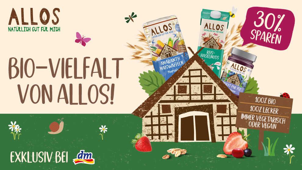 30% Cashback Allos Sortiment Zeitraum: 16.10.2025   31.12.2025