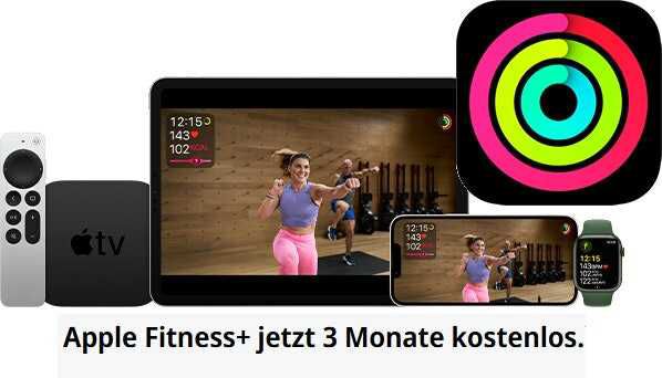 Apple Fitness+ 3 Monate gratis – für Neukunden