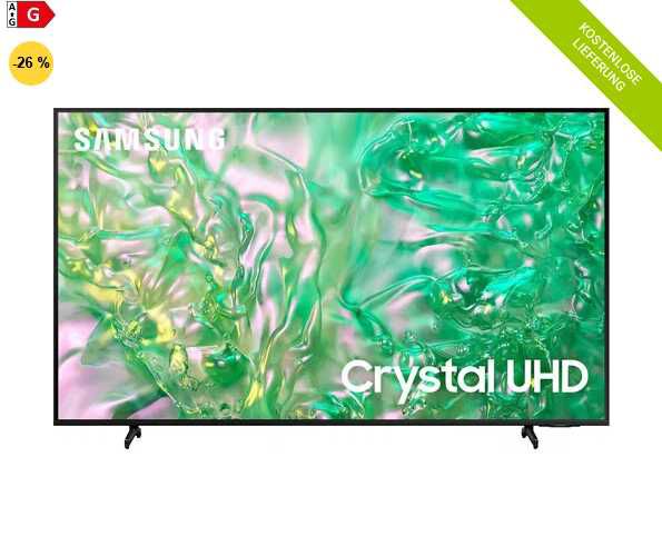 Samsung UE75DU8072 UE DU8072 75 190,5cm, 4K Ultra HD Smart TV WLAN (2024) 649€ statt  1.079,95€
