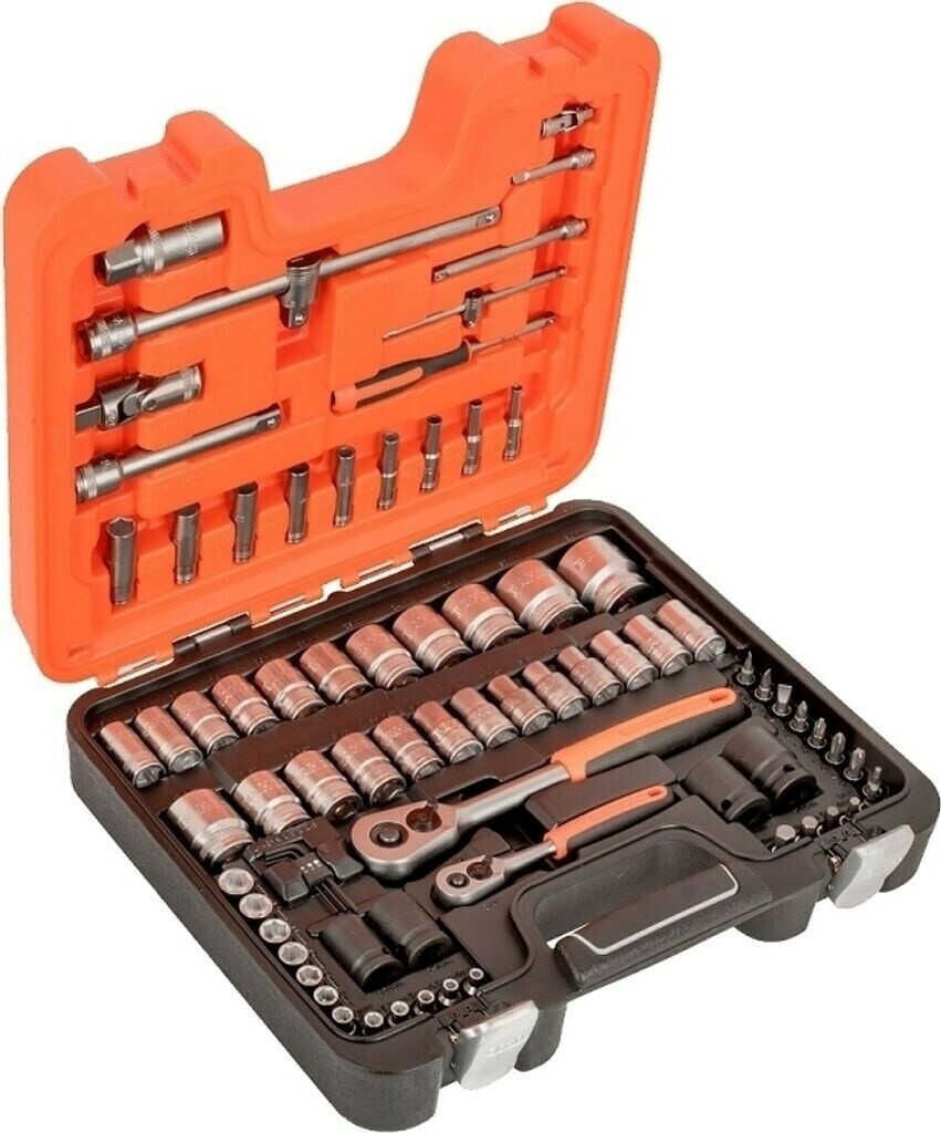 Bahco S800 Steckschlüsselsatz | ¼ und ½ | 77 teilig