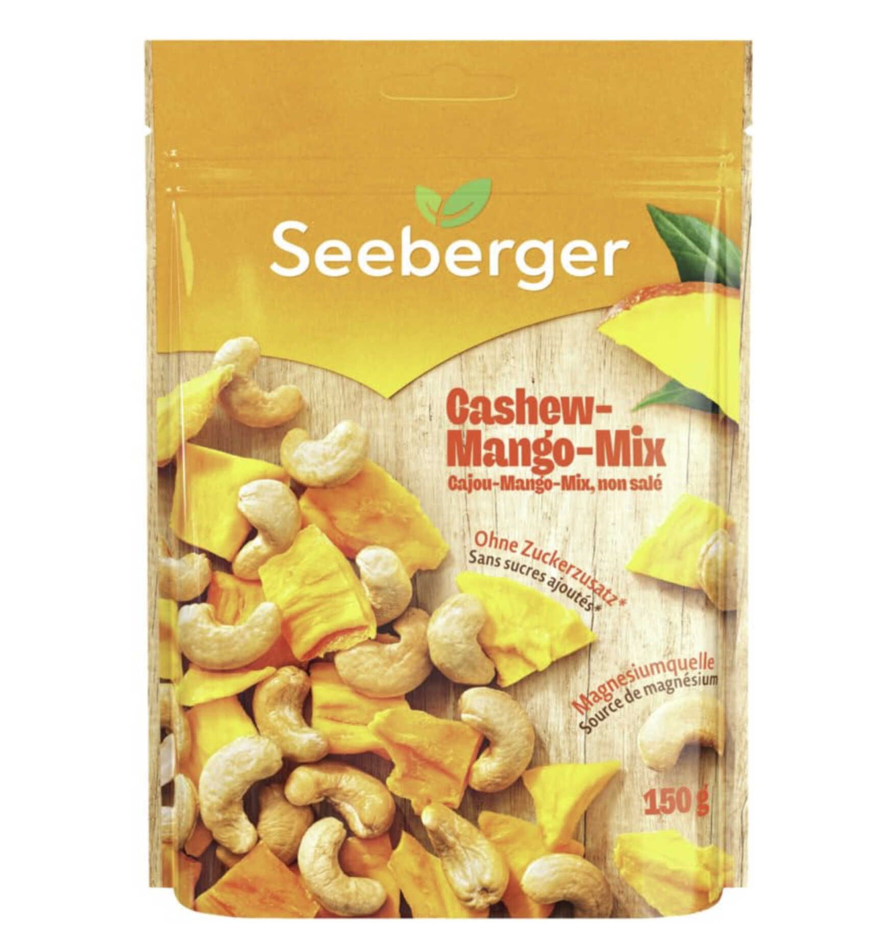 12 x 150g Seeberger Cashew Mango Mix für 23,84€ statt 47,88€