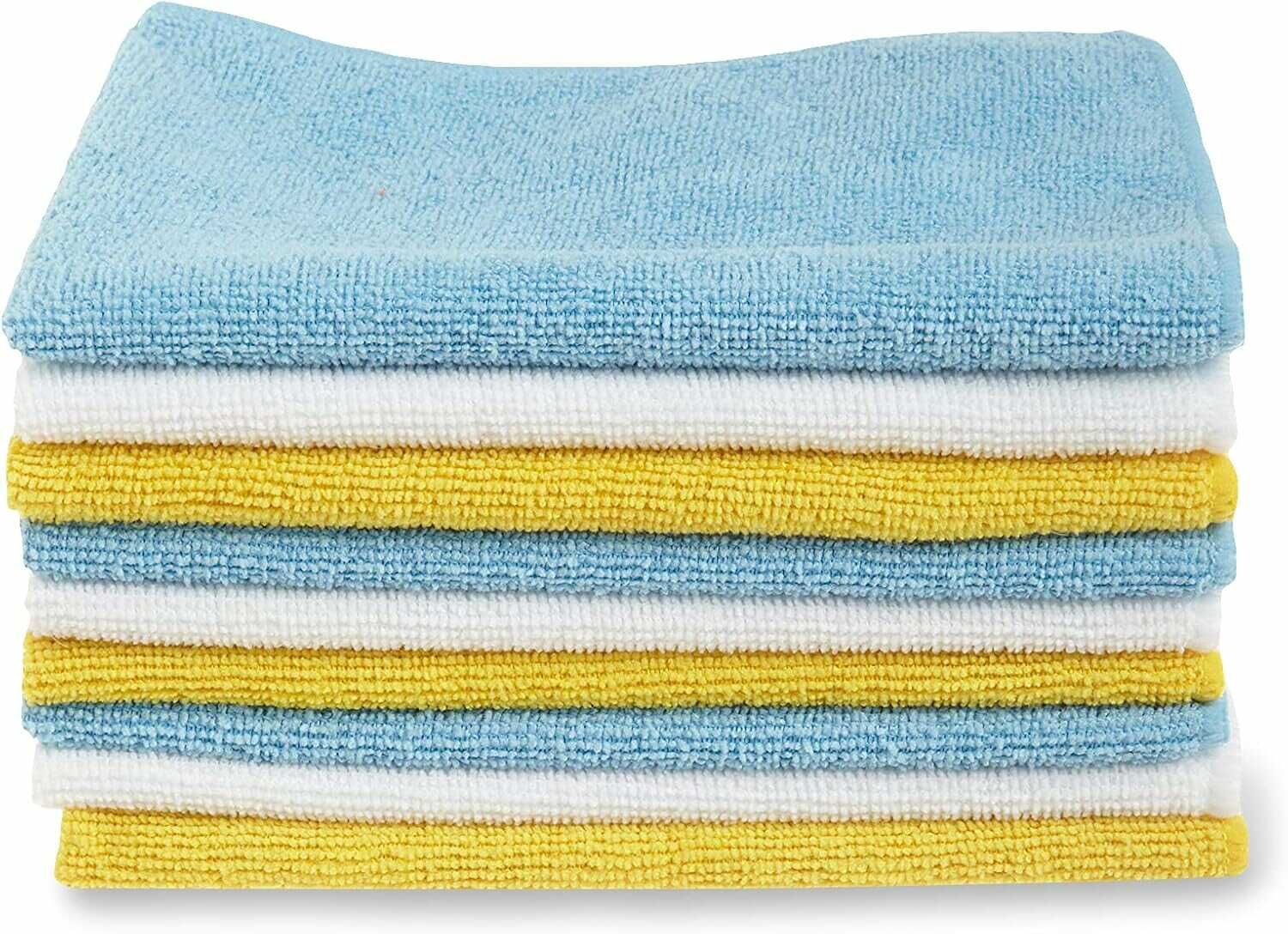 Amazon Basics Mikrofaser Reinigungstuch, 12 Stück 6,64€ statt 9,99€