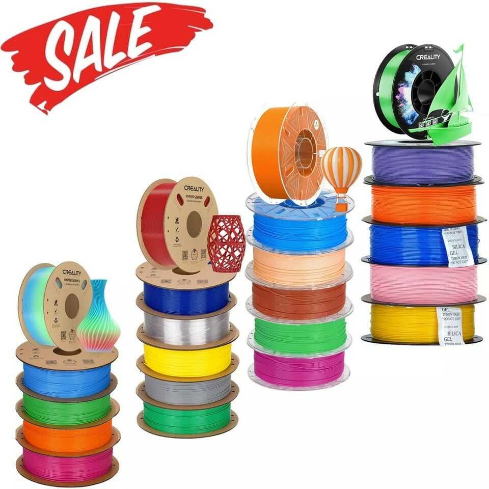 Creality PETG Filament - Kaufe 10, zahle 5 - farbwahl 84,90€ statt 150,99€ Creality PETG Filament Kaufe 10, zahle 5 farbwahl 84,90€ statt 150,99€