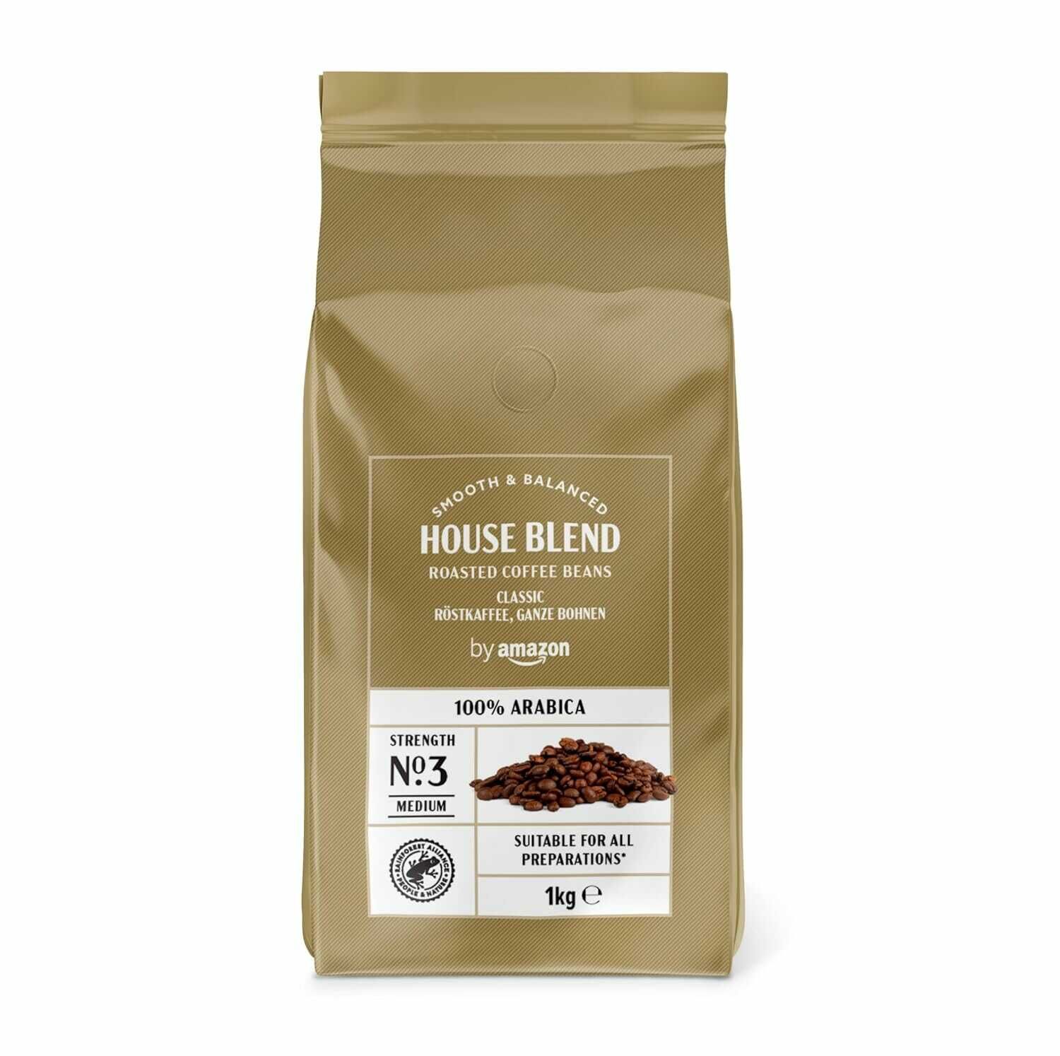 4kg House Blend Kaffeebohnen 36,34€ statt 53,96€