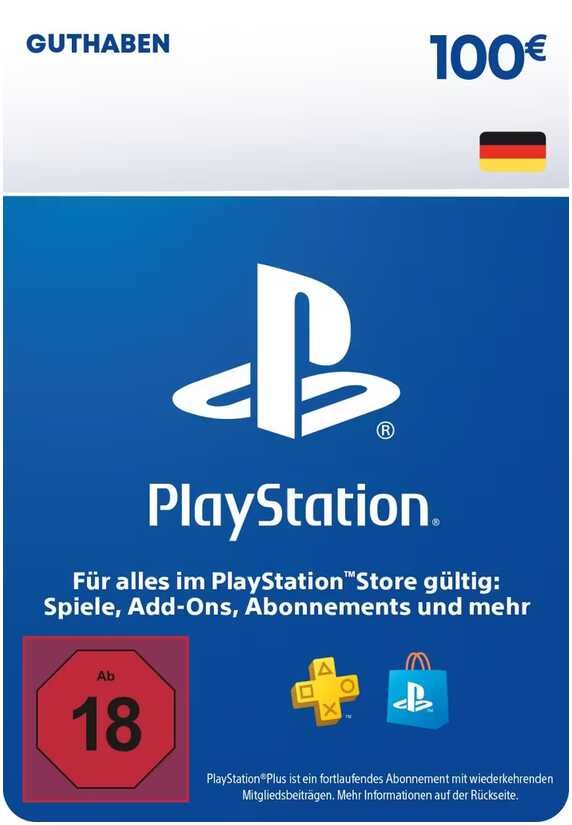 100€ Playstation Store Guthaben für 81,58€ mit Klarna (2x50€)