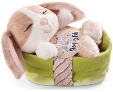 NICI Sleeping Pets   Hase Cappuccino Kuscheltier, 12 cm für 9,99€ statt 20,07€