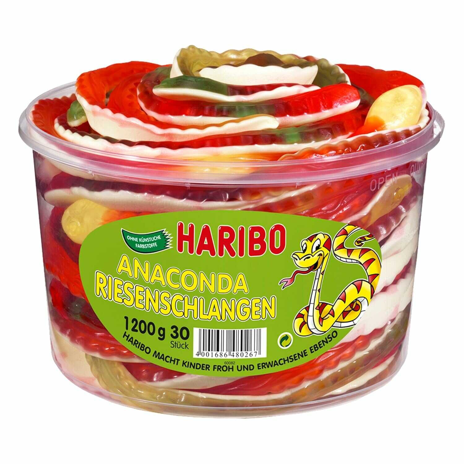 Haribo Anaconda Riesenschlangen 1,2kg (Prime Spar-Abo) 6,29€ statt 8,79€ Haribo Anaconda Riesenschlangen 1,2kg (Prime Spar Abo) 6,29€ statt 8,79€