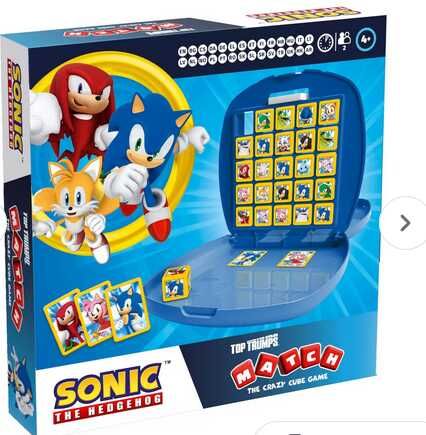 (Prime) Top Trumps Sonic Match – Kinderspiel mit (Prime) Top Trumps Sonic Match – Kinderspiel mit Sonic, ab 4 Jahren – Logikspiel für 2 Spiele