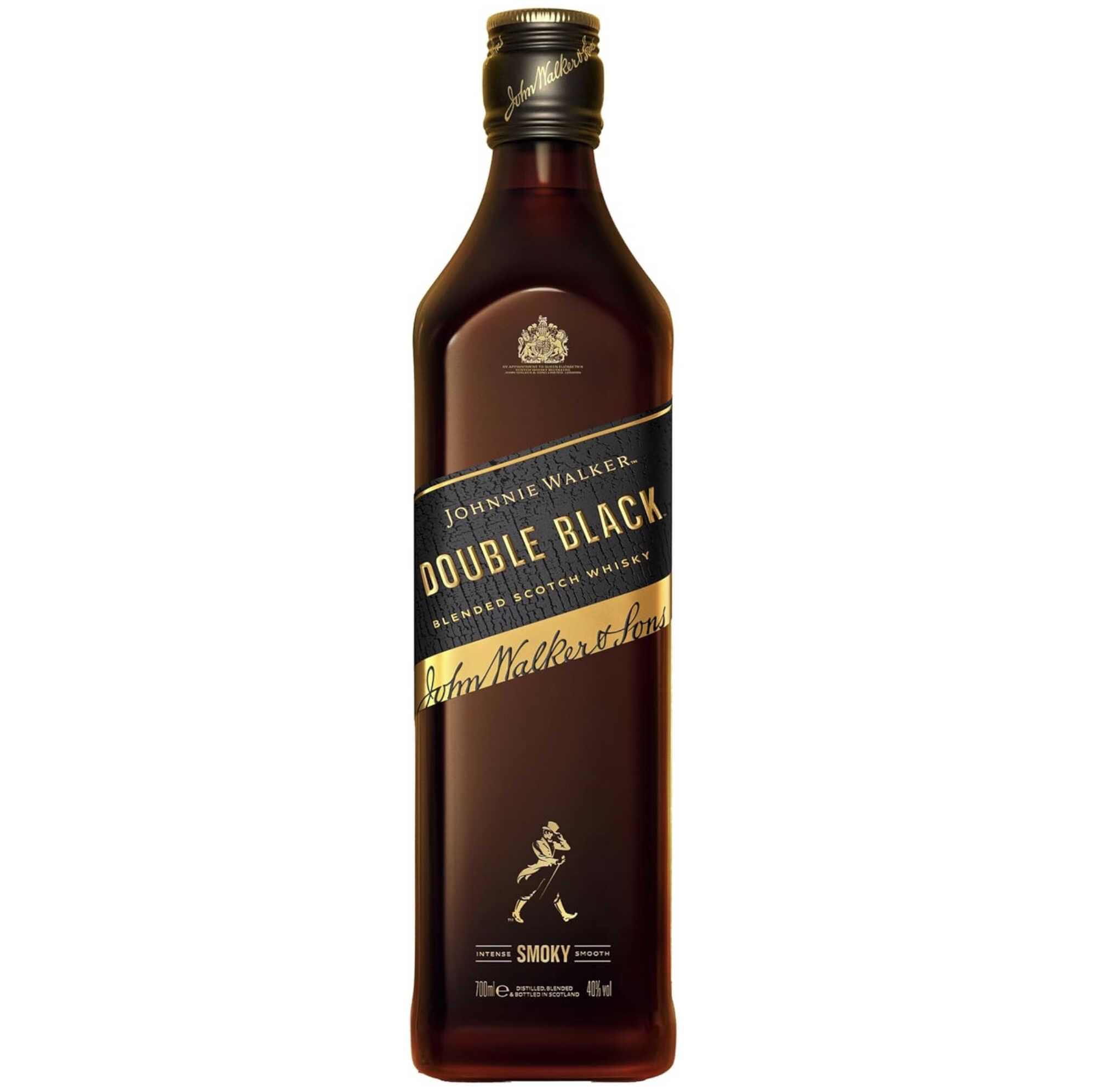 Johnnie Walker Double Black Label, Blended Scotch Whisky ab 24,61€ statt 30,39€ Johnnie Walker Double Black Label, Blended Scotch Whisky ab 24,61€ statt 30,39€