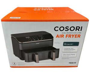 COSORI Heißluftfritteuse 2 Kammern, Airfryer Testsieger der Stiftung Warentest, 6 in 1 für 118,99€ PVG 187,00€