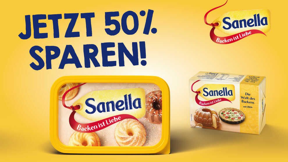 Sanella 250g oder 400g Becher