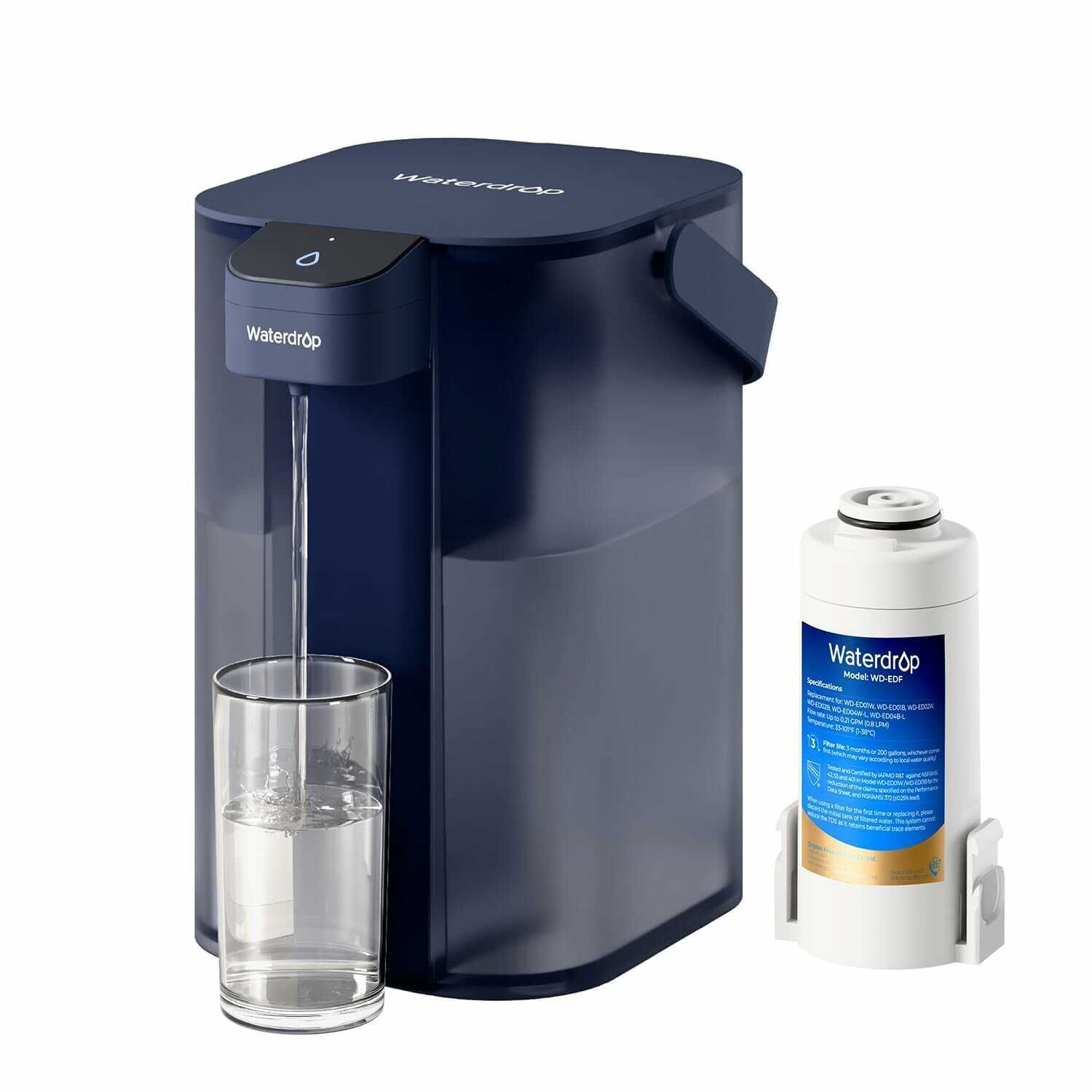 Waterdrop Sofortiger Elektrischer Wasserfilter Kanne, 3.5L für 35,99€ (statt 49,99€) Waterdrop Sofortiger Elektrischer Wasserfilter Kanne, 3.5L für 35,99€ (statt 49,99€)