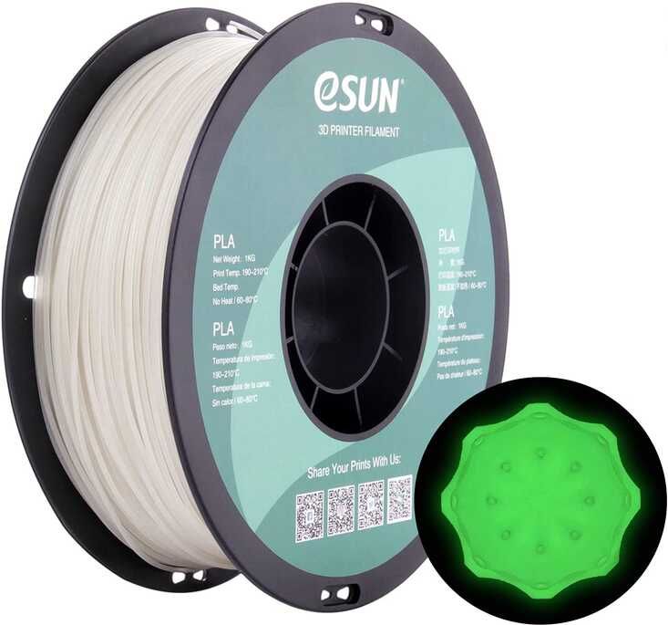 eSUN PLA Leuchtet 3D Drucker Filament, Leuchtendes Grün für 10,81€ statt 30,87€ eSUN PLA Leuchtet 3D Drucker Filament, Leuchtendes Grün für 10,81€ statt 30,87€